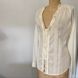 DKNY Delicate Blouse. Size XL
